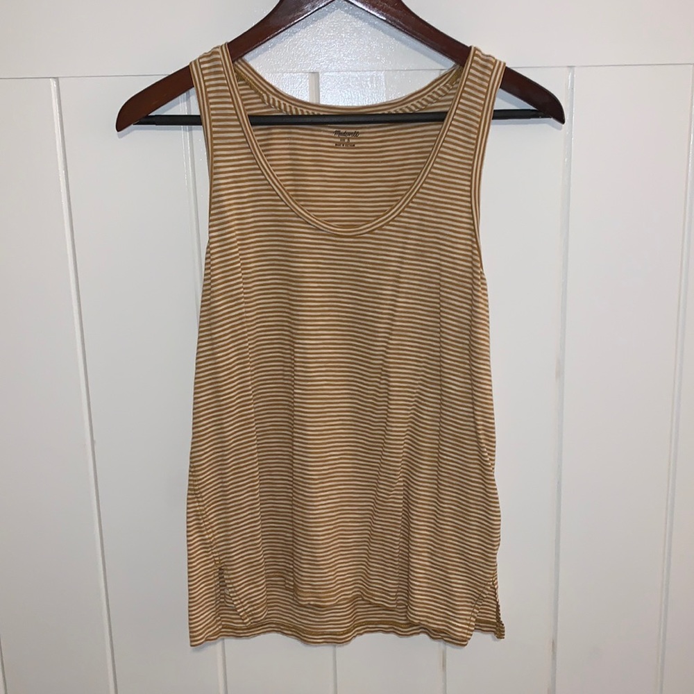 Striped Flowy Tank
